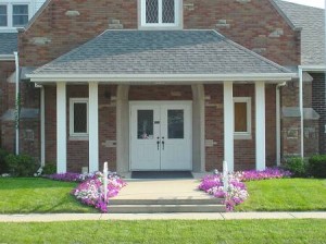 Front Entry - Oblong Funeral Home